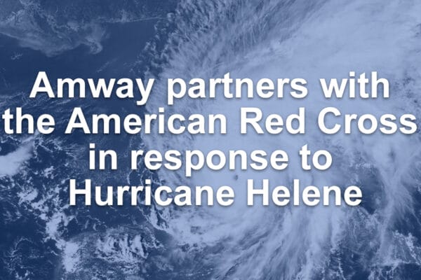 Amway partners with the American Red Cross in response to Hurricane Helene