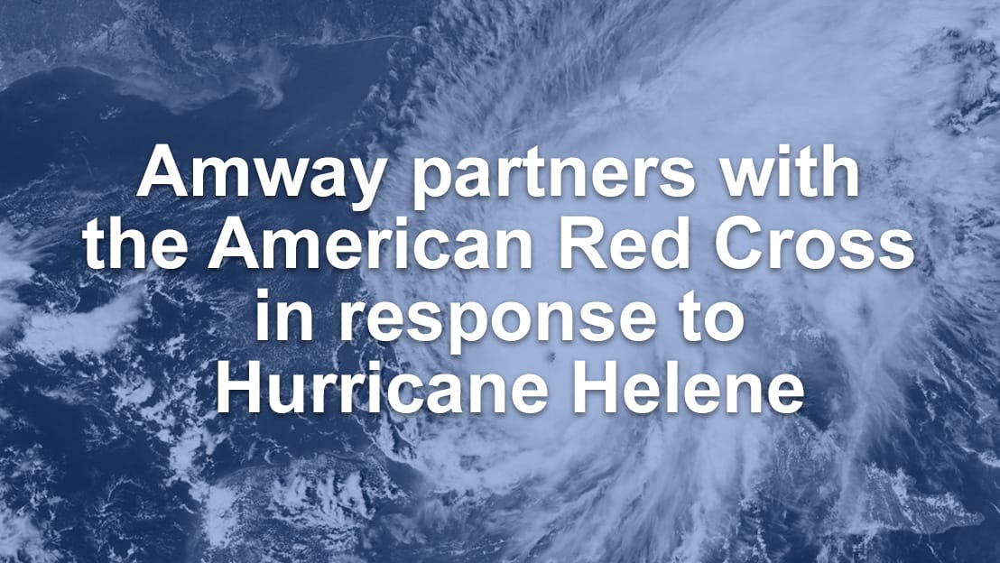 Amway partners with the American Red Cross in response to Hurricane Helene